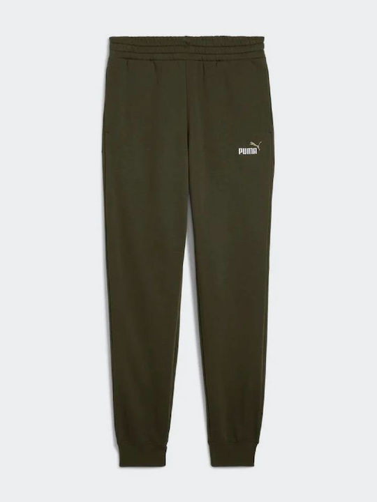 Soccer Sweatpants with Cuffs Khaki