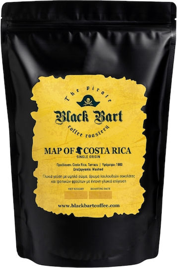 Black Bart Coffee Καφές Espresso Arabica Costa Rica Map Of Costa Rica σε Κόκκους 250gr