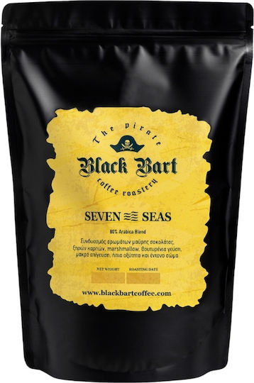 Black Bart Coffee Filterkaffee Seven Seas Blend Gemahlen 1x250gr