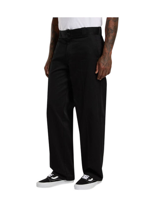Men's Jeans Pants with Loose Fit Black