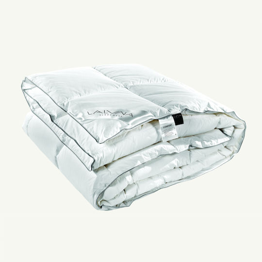 La Luna Πάπλωμα Μονό Πουπουλένιο 160x220εκ. Comfort Quilt Λευκό 9.5 togs