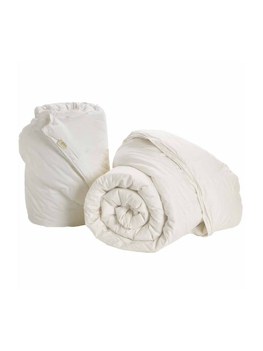 Palamaiki Duvet Queen Down 220x240cm Comfort Pura Quilt White 160 GSMGsm 9 togs Togs