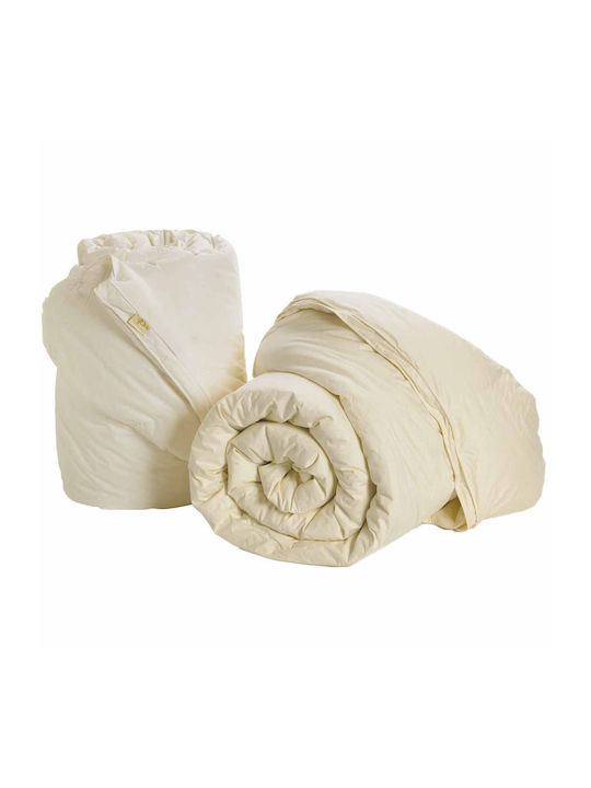 Palamaiki Duvet Single Down 160x240cm Comfort Pura Quilt Crème 160 GSMGsm 9 togs Togs