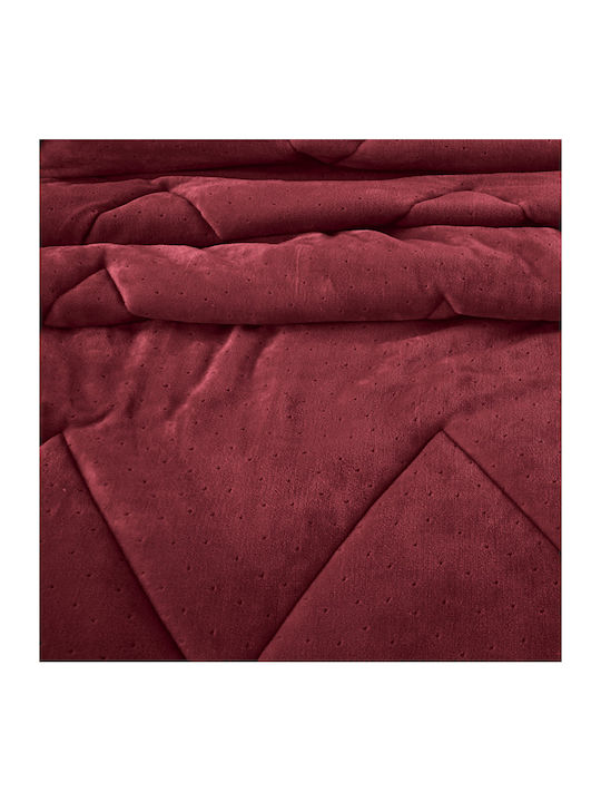 Guy Laroche Duvet Cover Queen 220x240cm Drops Wine 660 GSMGsm