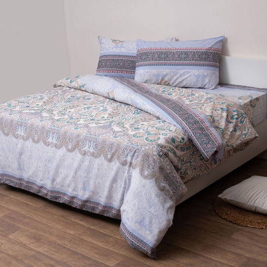 Viopros Duvet Set Single 160x240cm Fresh Jasmine 2pcs