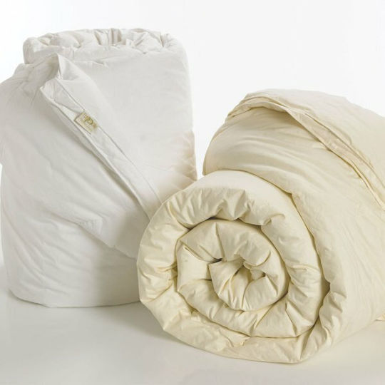 Palamaiki Duvet Queen Down 220x240cm Comfort Pura Quilt Crème 160 GSMGsm 9 togs Togs