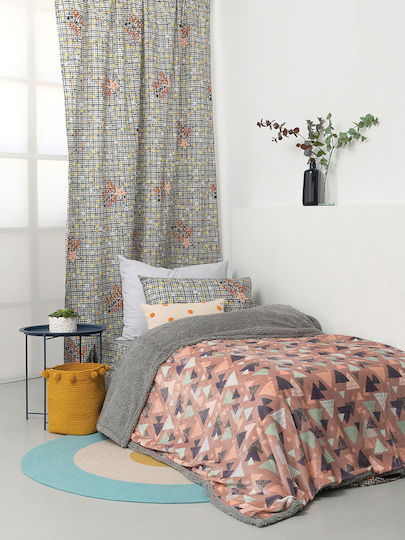 Palamaiki Duvet Cover Single 160x220cm Blake Pink 280 GSMGsm