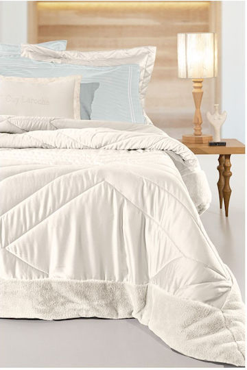 Guy Laroche Σετ Πάπλωμα Υπέρδιπλο 240x250εκ. Columbia Ivory 3τμχ
