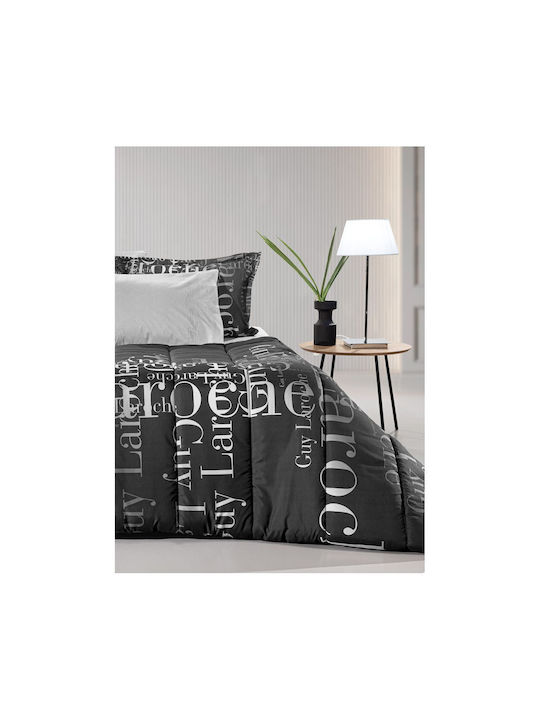 Guy Laroche Πάπλωμα Υπέρδιπλο 220x240εκ. Instyle Charcoal 530 GSM