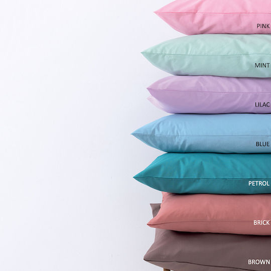 Palamaiki Sheet for Single Bed with Elastic 110x200+32cm. Etoile/2 Brick
