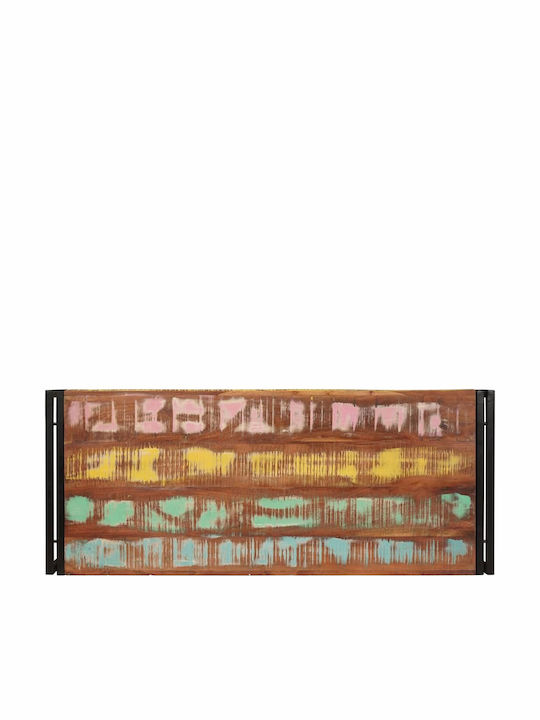 vidaXL Επιδαπέδια Ραφιέρα Μπάνιου Ξύλινη 120x50x23cm Καφέ
