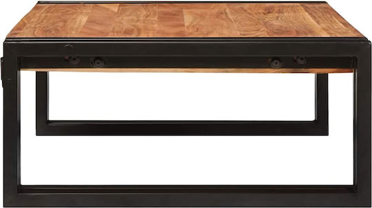 vidaXL Επιδαπέδια Ραφιέρα Μπάνιου Ξύλινη 65x50x23cm Καφέ