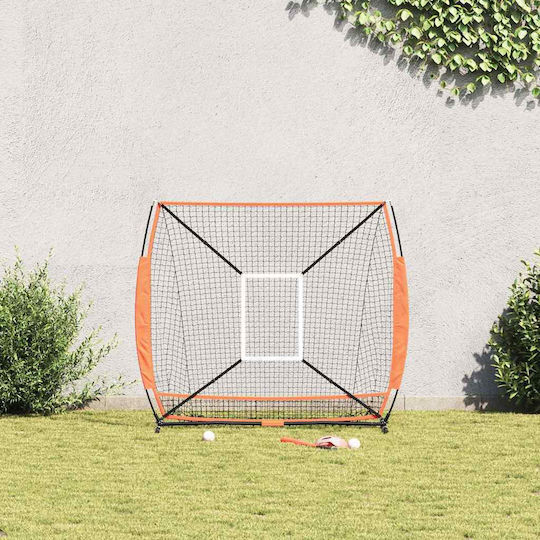 Vidaxl Baseball & Softball Black 180 x 90 x 153 cm Polyester