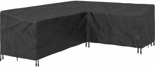 vidaXL Waterproof Couch Cover Black 260x210x80cm