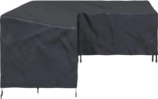 vidaXL Waterproof Couch Cover Black 260x210x80cm