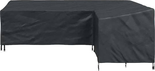 vidaXL Waterproof Couch Cover Black 260x210x80cm