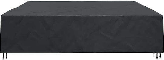 vidaXL Waterproof Dining Table Cover Black 400x300x70cm