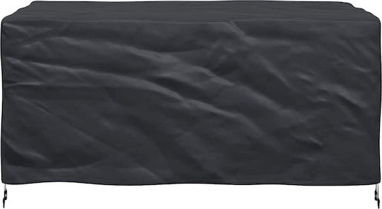 vidaXL Waterproof Dining Table Cover Black 170x100x70cm