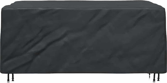 vidaXL Wasserdicht Schutzhülle Esstisch 210x130x70cm in Schwarz Farbe 1Stück