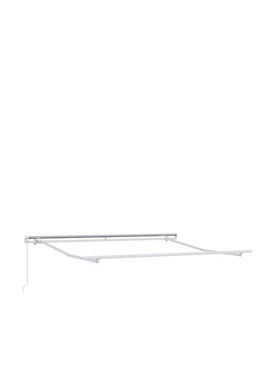 vidaXL Cort Terasă Cu LED Roșu 3x2.5m