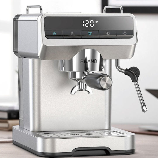 Finlux Automatic Espresso Machine 1150W Pressure 20bar Silver FEM-1866