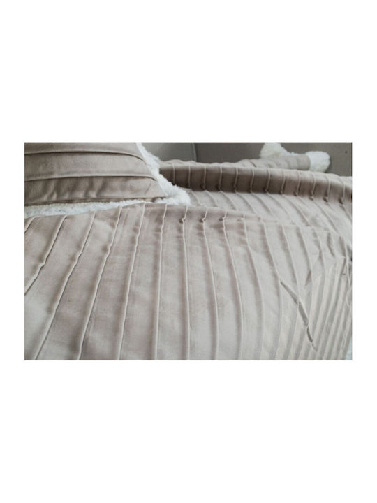 Teoran Solid Sofa Throw Chenille 180x250cm 310