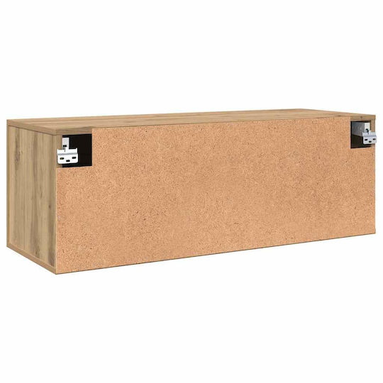 vidaXL Bathroom Cabinet L100xW36.5xH35cm Oak