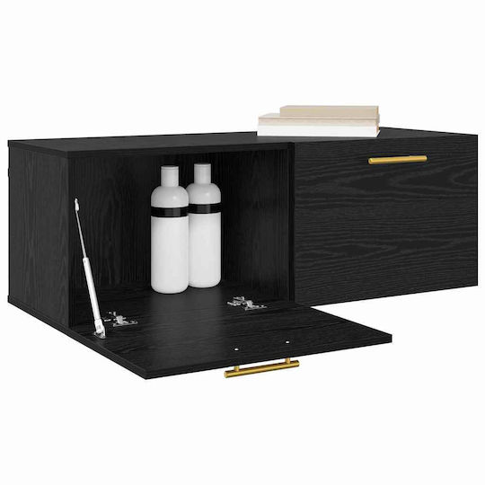 vidaXL Ντουλάπι Μπάνιου 100x36.5x35cm Δρυς
