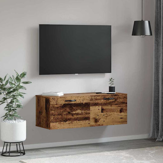 vidaXL Ντουλάπι Μπάνιου 100x36.5x35cm Καφέ