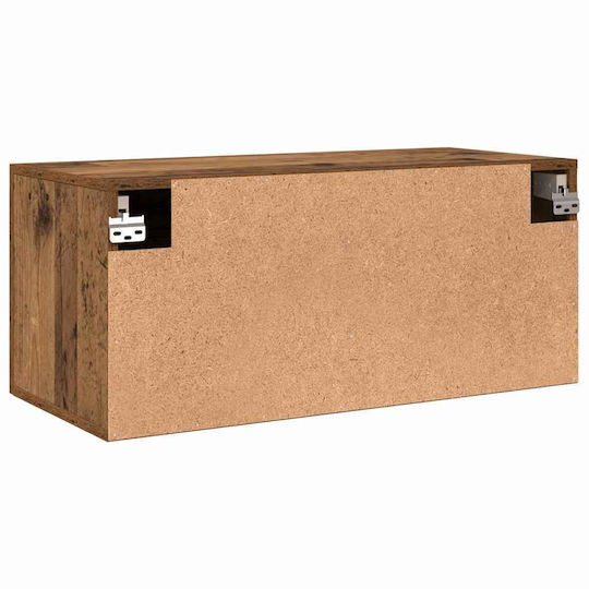 vidaXL Ντουλάπι Μπάνιου 80x36.5x35cm Καφέ