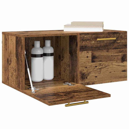 vidaXL Ντουλάπι Μπάνιου 80x36.5x35cm Καφέ