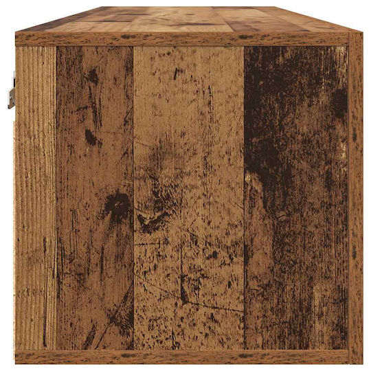 vidaXL Ντουλάπι Μπάνιου 80x36.5x35cm Καφέ