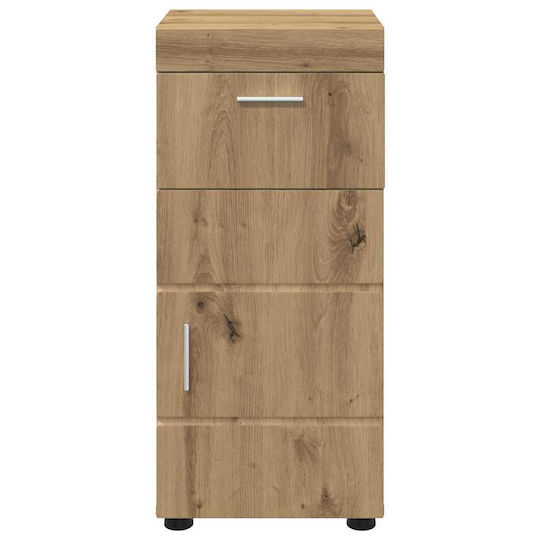 vidaXL Badezimmerschrank B37xT31.5xH82cm Eiche