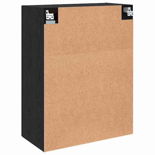 vidaXL Badezimmerschrank B69.5xT34xH90cm Schwarz