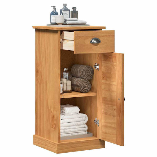 vidaXL Bathroom Cabinet L37xW34xH80cm Brown