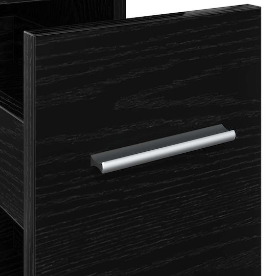 vidaXL Bathroom Cabinet L22xW44xH61.5cm Oak