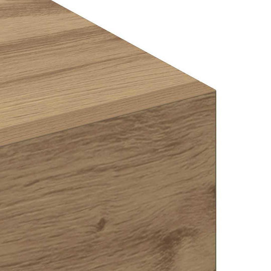 vidaXL Ντουλάπι Μπάνιου 100x36.5x35cm Δρυς