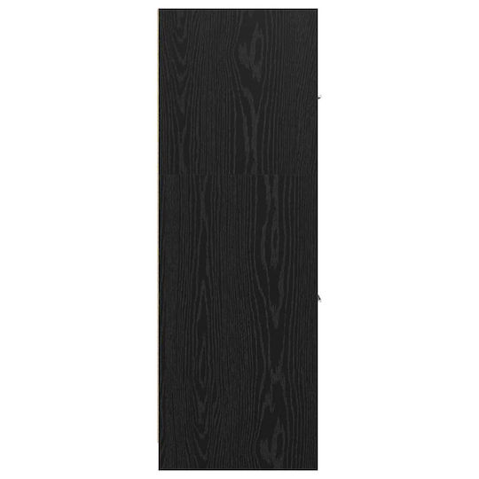 vidaXL Bathroom Cabinet L30xW41xH118cm Black