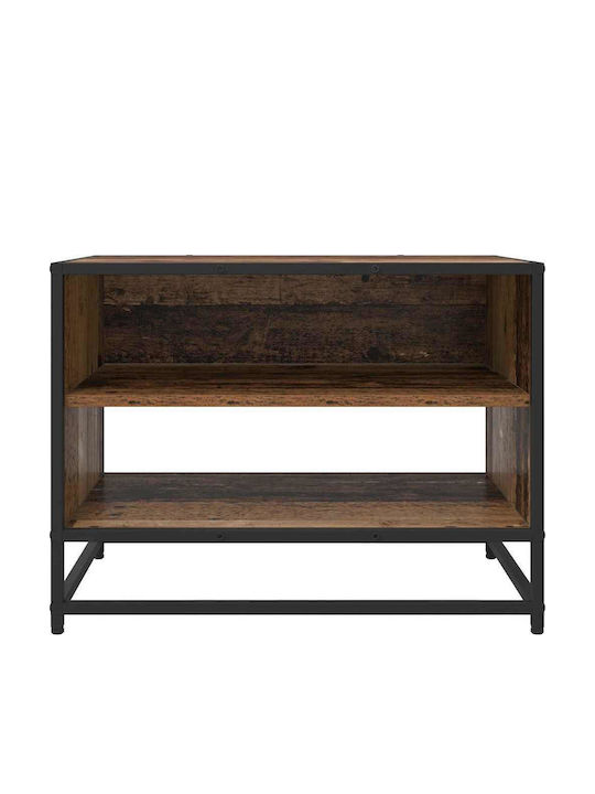 TV-Ständer aus Metall & Holz Alt Holz M61xT40xH46cm