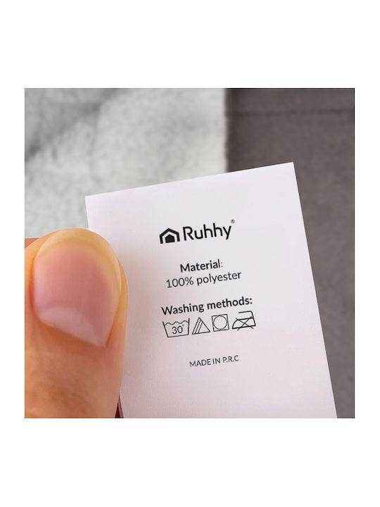 Ruhhy Blanket Fleece Single 150x200cm Dark Gray