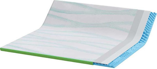 vidaXL Topper King Size Spumă 180x200x6buc