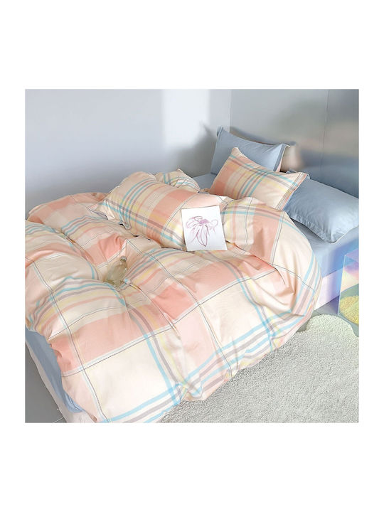 Rythmos Lavinia Set Coverlet Queen Size Cotton Satin Lavinia 220x240cm 3pcs
