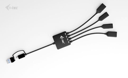 i-tec Hub 4 Θυρών USB 3.2 με σύνδεση USB-C / USB-A