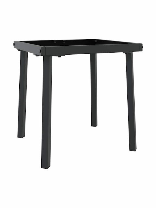 Liegestuhl Rattan Braun mit Tisch 3Stück 197x70x22cm.