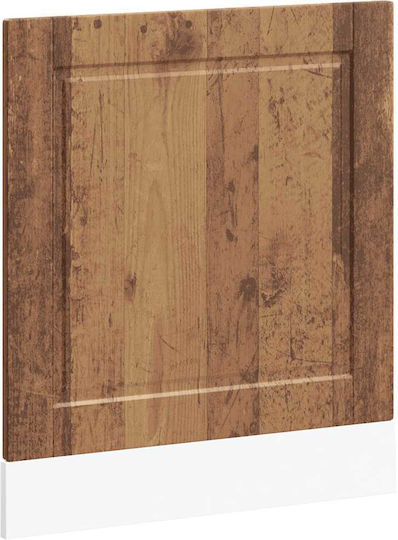Porto Old Wood Dishwasher Panel 60x1.5x67 cm Old Wood 854145