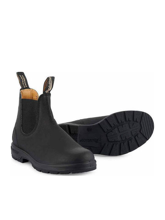 Classic 558 Leather Black Chelsea Boots
