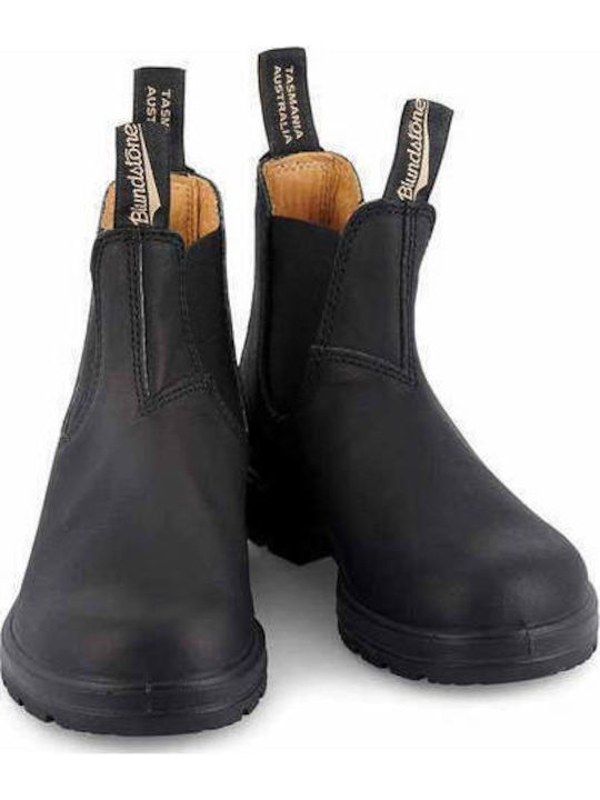 Classic 558 Leather Black Chelsea Boots