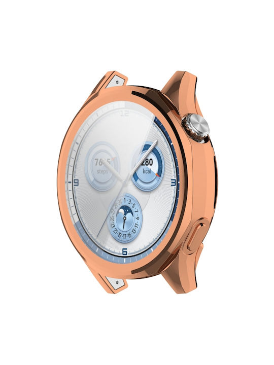 Θήκη Σιλικόνης σε Ροζ Χρυσό χρώμα για Huawei Watch GT 5 46mm