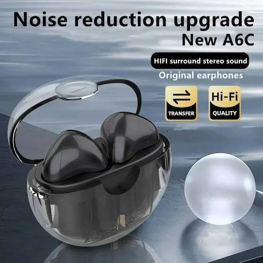 LOL AP03 In-ear Bluetooth Handsfree Ακουστικά με Θήκη Φόρτισης Κόκκινα