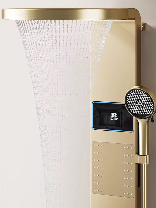 Naron Hydro Massage Column 113cm Gold